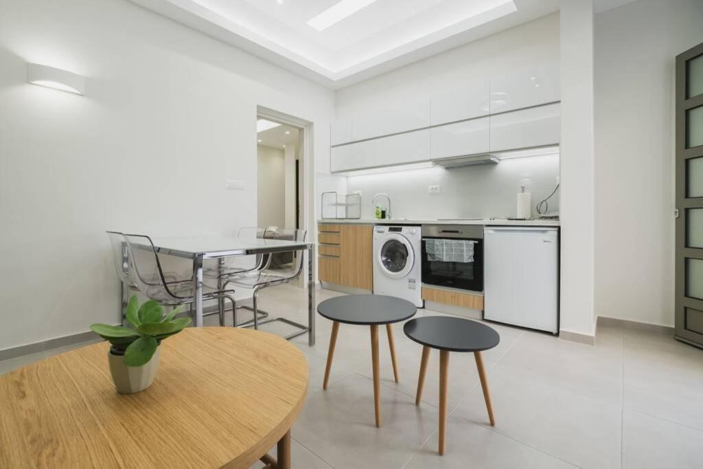 Peris 3 - Central Apt Near Old Town - Ac, Wifi 干尼亞 外观 照片