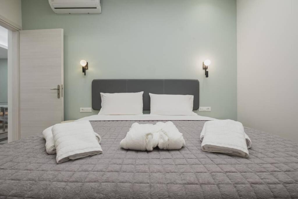 Peris 3 - Central Apt Near Old Town - Ac, Wifi 干尼亞 外观 照片
