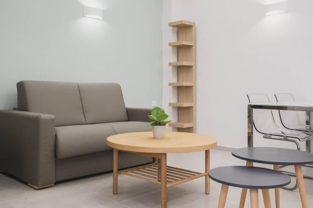 Peris 3 - Central Apt Near Old Town - Ac, Wifi 干尼亞 外观 照片