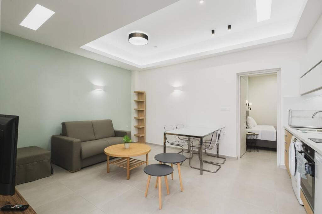 Peris 3 - Central Apt Near Old Town - Ac, Wifi 干尼亞 外观 照片