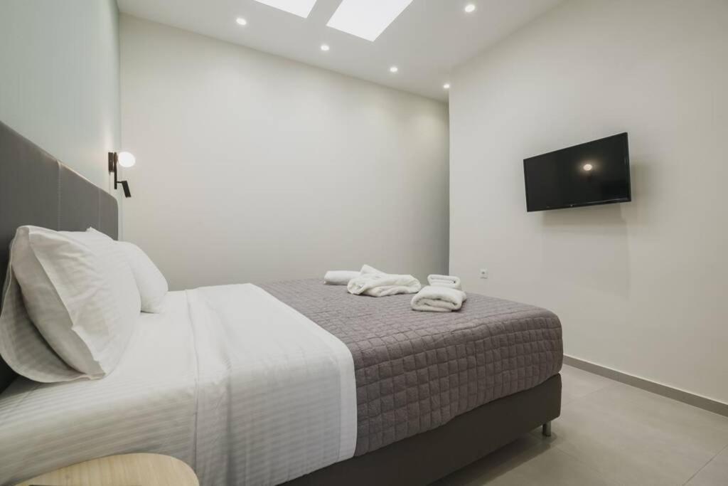 Peris 3 - Central Apt Near Old Town - Ac, Wifi 干尼亞 外观 照片